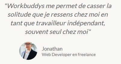 Témoignage Workbuddys Jonathan